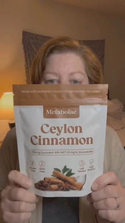 Cinnamae customer talking about the benefits