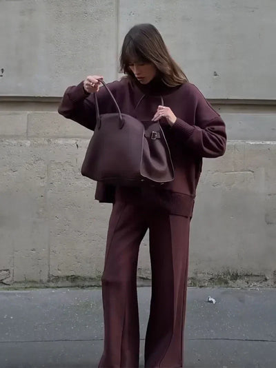 Serena – Koordiniertes Sweatshirt-Set mit lockerem Schnitt