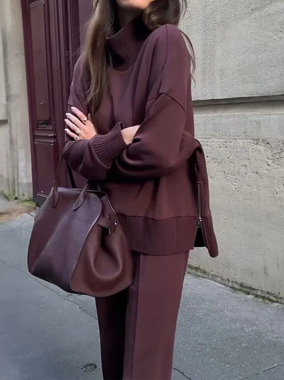 Serena – Koordiniertes Sweatshirt-Set mit lockerem Schnitt