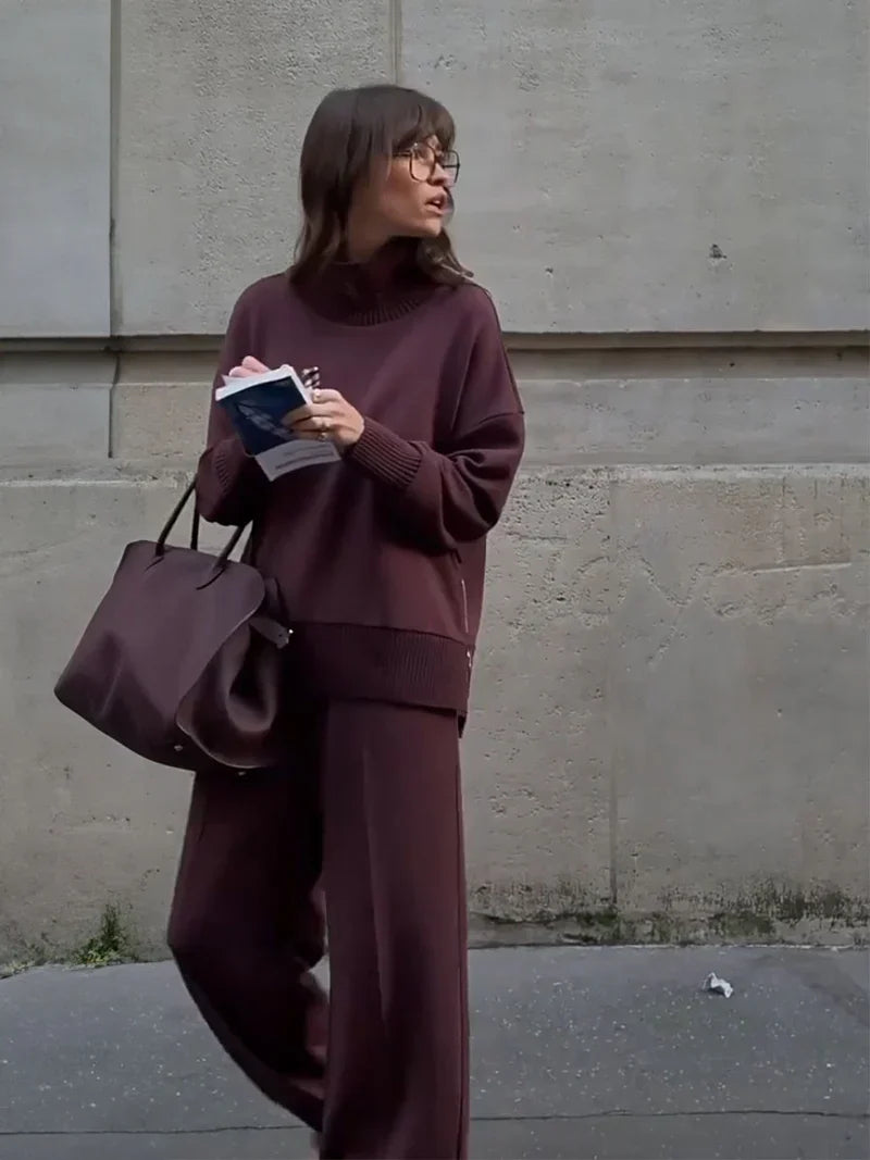 Serena – Koordiniertes Sweatshirt-Set mit lockerem Schnitt