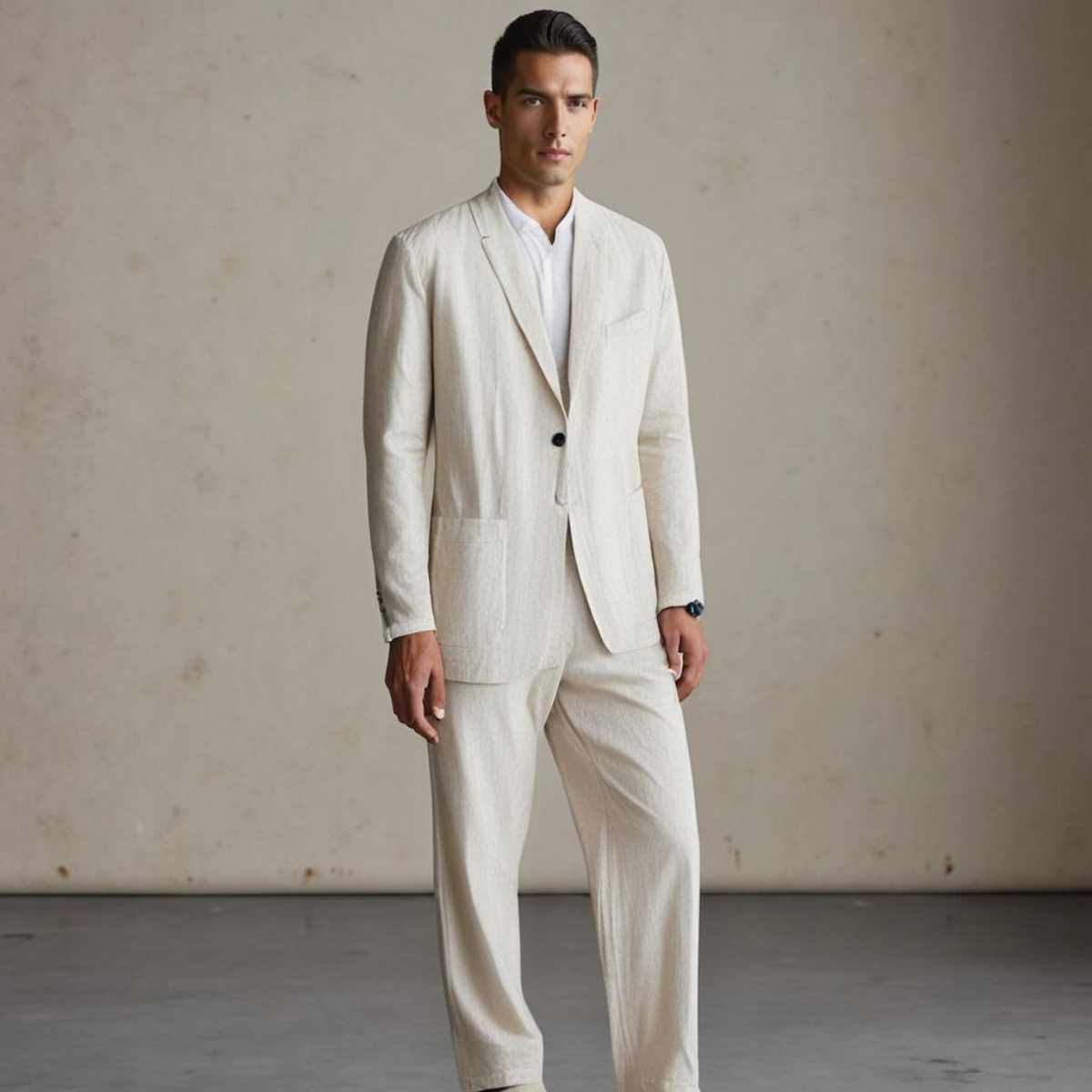 MIRAVO | Elegantes Leinen-Set
