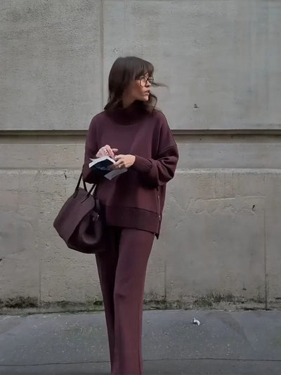 Serena – Koordiniertes Sweatshirt-Set mit lockerem Schnitt