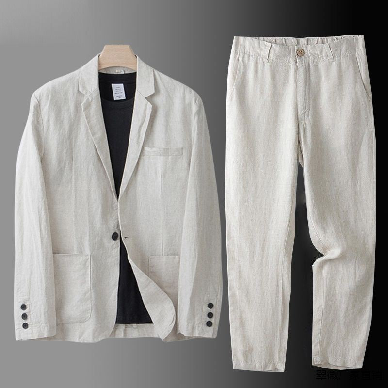 MIRAVO | Elegantes Leinen-Set