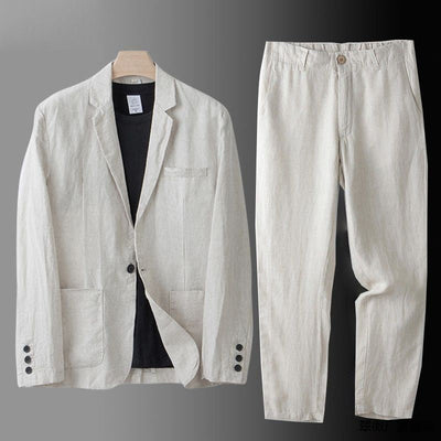 MIRAVO | Elegantes Leinen-Set